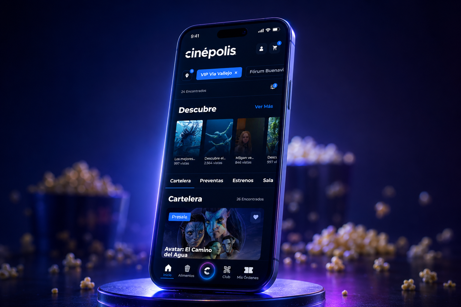 Cinépolis before redesign