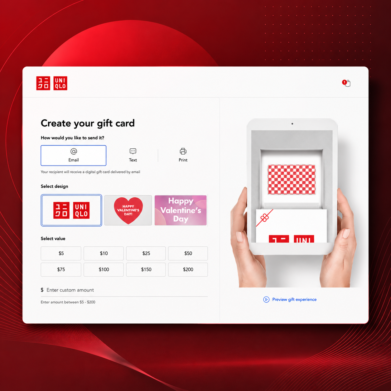 Synchrony GiftNow / Loop platform